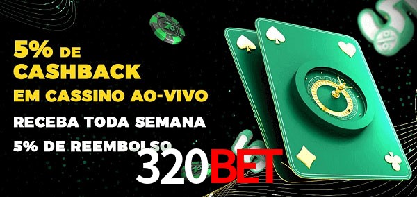 Promoções do cassino ao Vivo 320bet